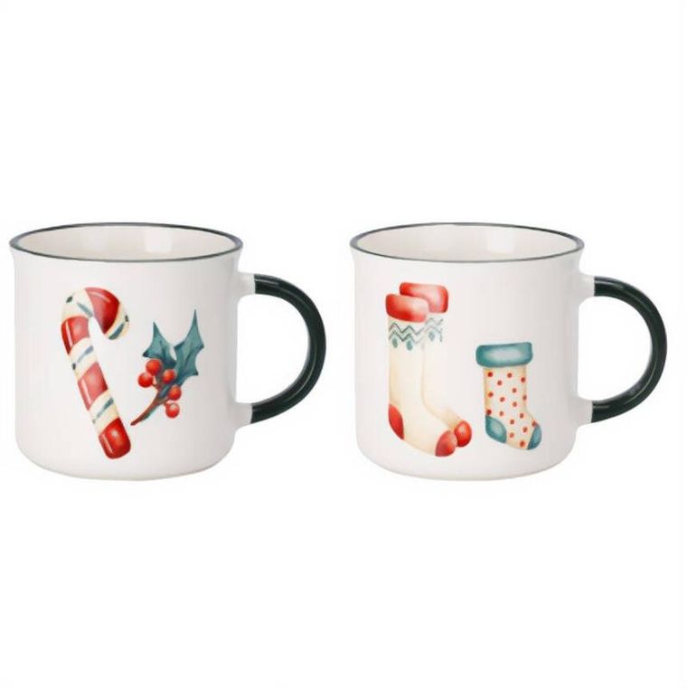 Siaki, zestaw kubków z porcelany, 200 ml, 2 szt.