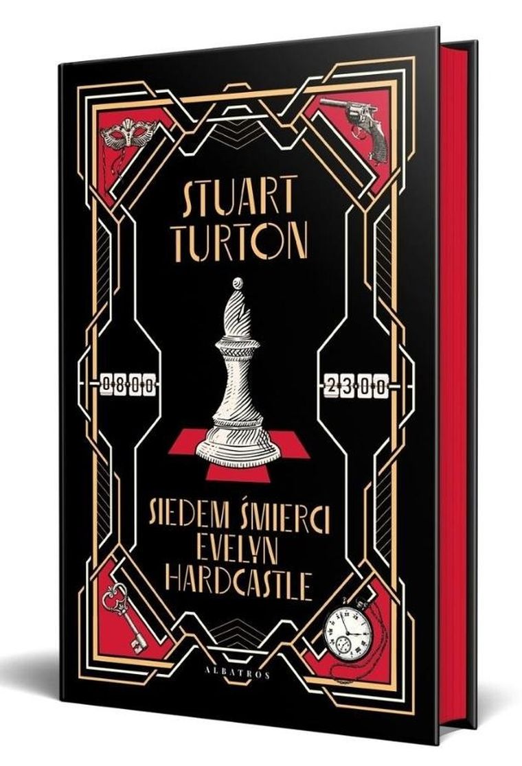 Siedem śmierci Evelyn Hardcastle (ilustrowane brzegi)