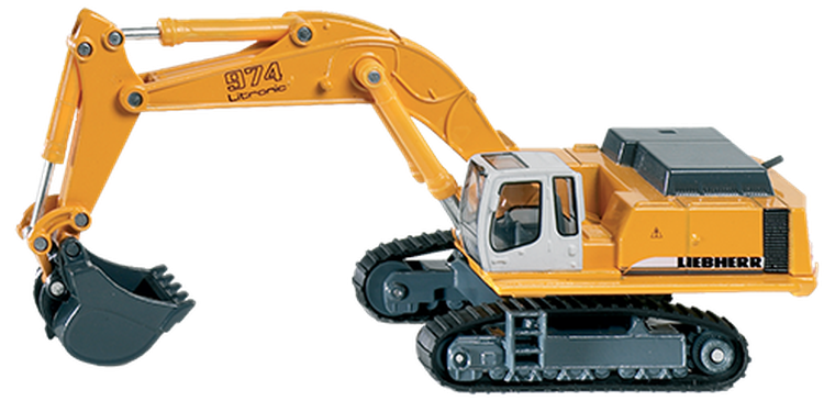 Siku, Koparka hydrauliczna na gąsienicach, model pojazdu, 1874