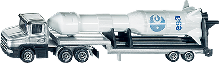 Siku, Laweta z rakietą, zestaw pojazdów, 1614