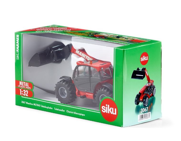 Siku, Manitou MLT 840, ładowarka teleskopowa, akcesoria rolnicze, 3067