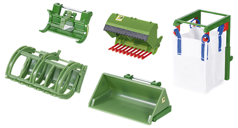 Siku, Przednie ładowarki, zestaw akcesoriów, 3658