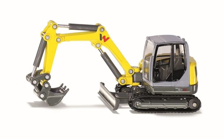 Siku Super, Koparka gąsienicowa Wacker Neuson ET65, model pojazdu, 3559