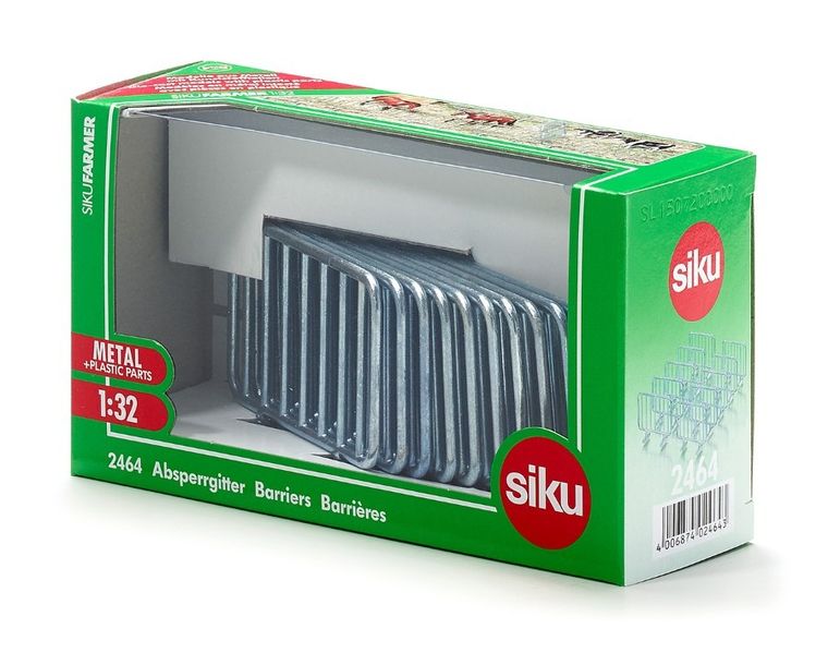 Siku, zestaw barierek drogowych, 10 szt., 2464