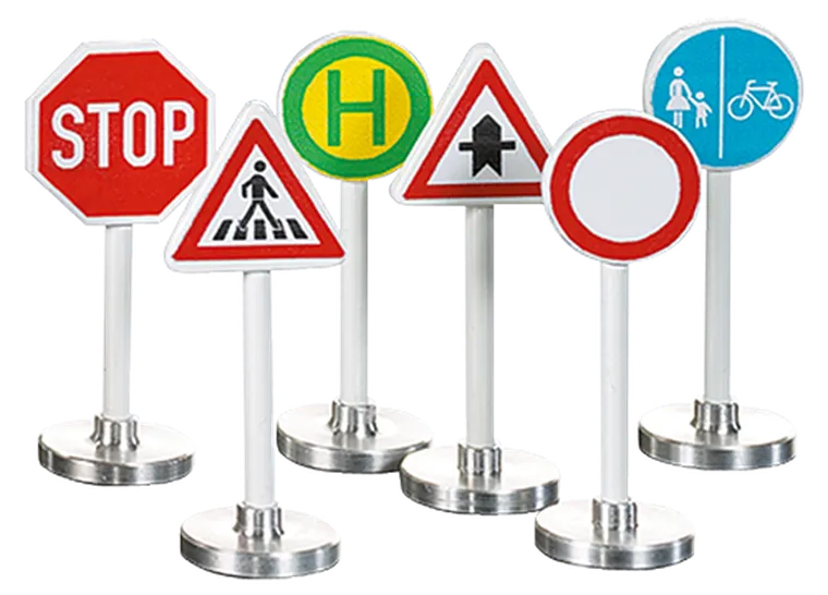 Siku, Znaki drogowe, zestaw akcesoriów, 0857