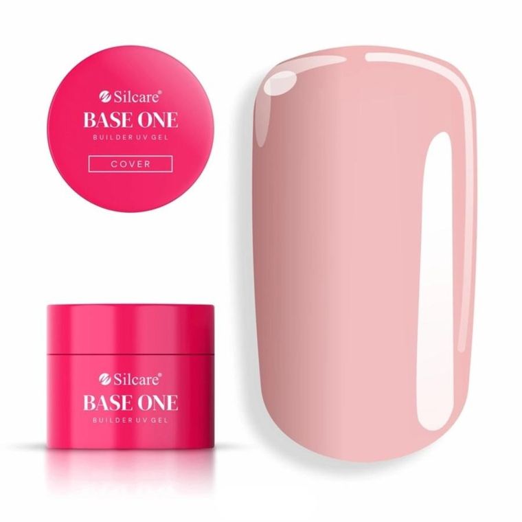 Silcare, Base One Gel, żel budujący do paznokci, one cover, 50g