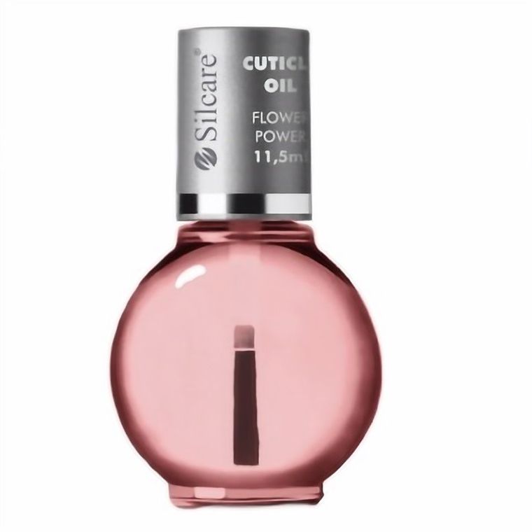 Silcare, Cuticle Oil, oliwka do skórek, Flower Power, 11,5 ml