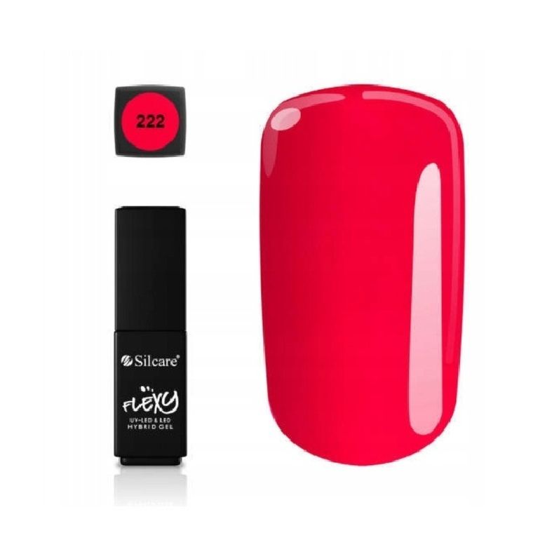 Silcare, Flexy Hybrid Gel, lakier hybrydowy, 222 Holi, 4.5g