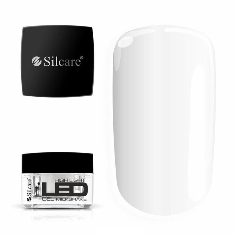 Silcare, High Light LED Gel Milkshake, jednofazowy żel do paznokci, 30g