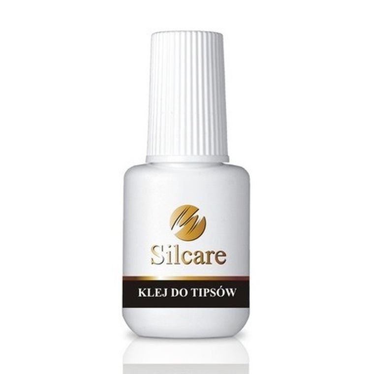 Silcare, klej do tipsów z pędzelkiem, 7.5g