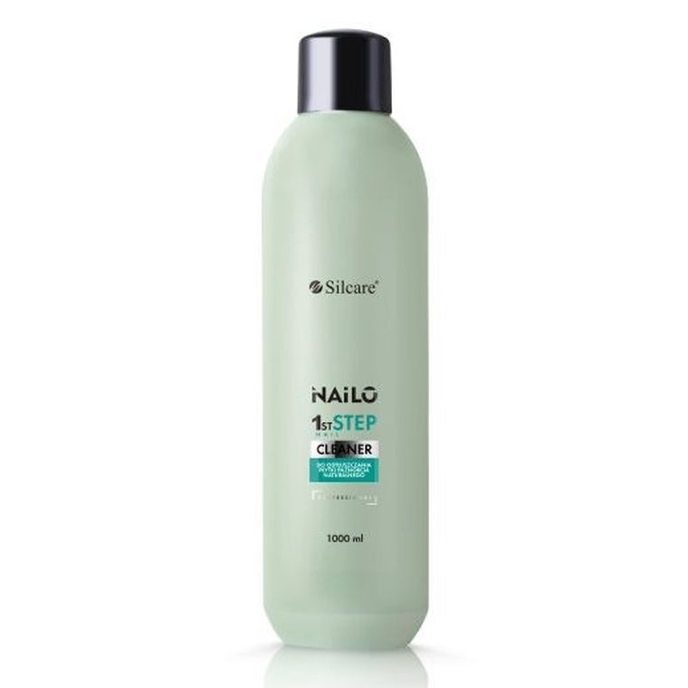 Silcare, Nailo 1st Step Nail Cleaner, płyn do odtłuszczania płytki paznokcia, 1000 ml