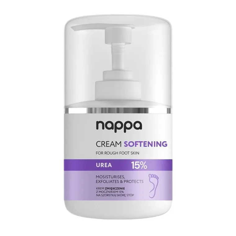 Silcare, Nappa Cream Softening, krem zmiękczenie z mocznikiem na szorstką skórę stóp 15%, 250 ml
