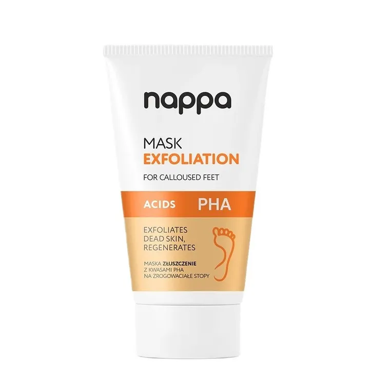 Silcare, Nappa, maska złuszczająca na zrogowaciałe stopy, Kwasy PHA, 150 ml