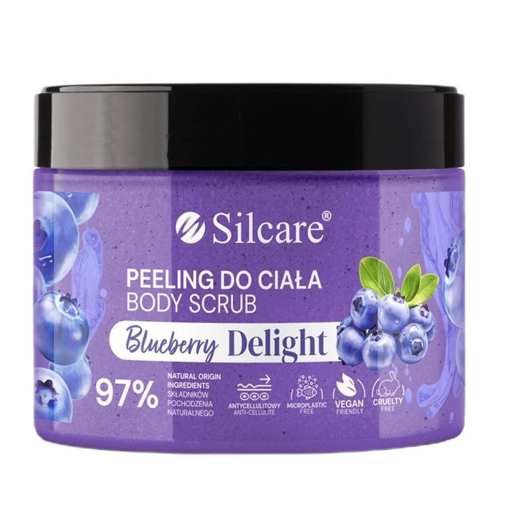 Silcare, peeling do ciała Blueberry Delight, 350 ml