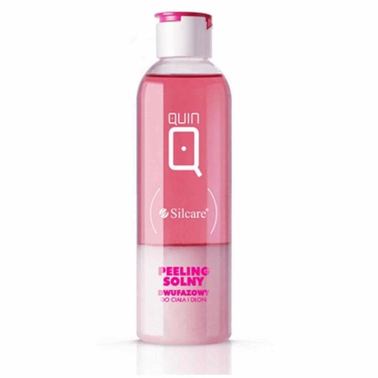 Silcare, Quin Two-Phase Salt, peeling solny dwufazowy do ciała i dłoni z olejem awokado, 200 ml