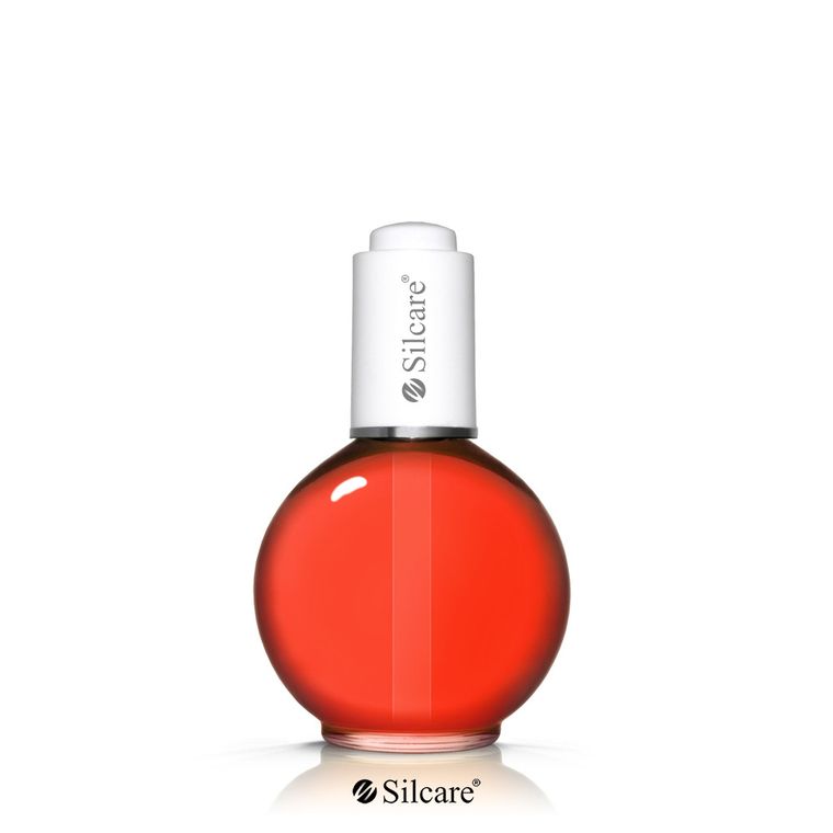 Silcare, The Garden of Colour, oliwka do paznokci, Strawberry Crimson, 75 ml
