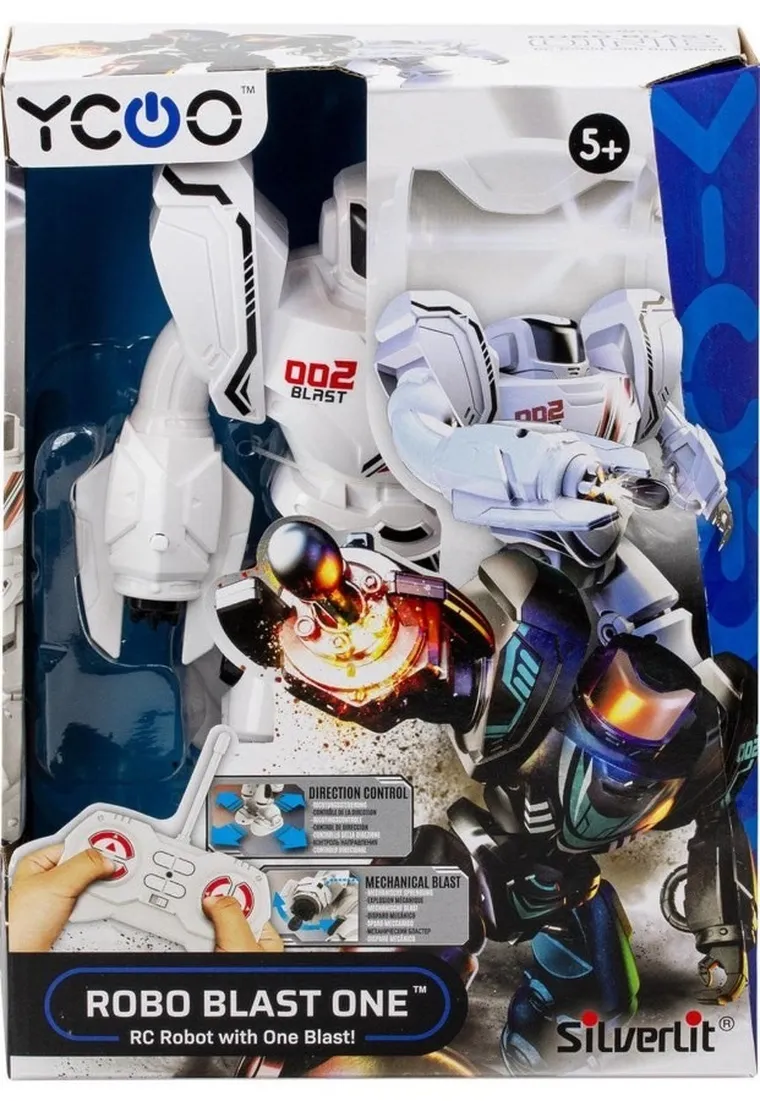 Silverlit, Robo Blast One, robot interaktywny, zdalnie sterowany