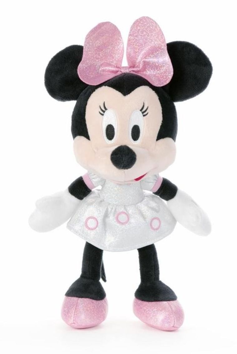 Simba, Myszka Minnie, błyszcząca, maskotka, 25 cm