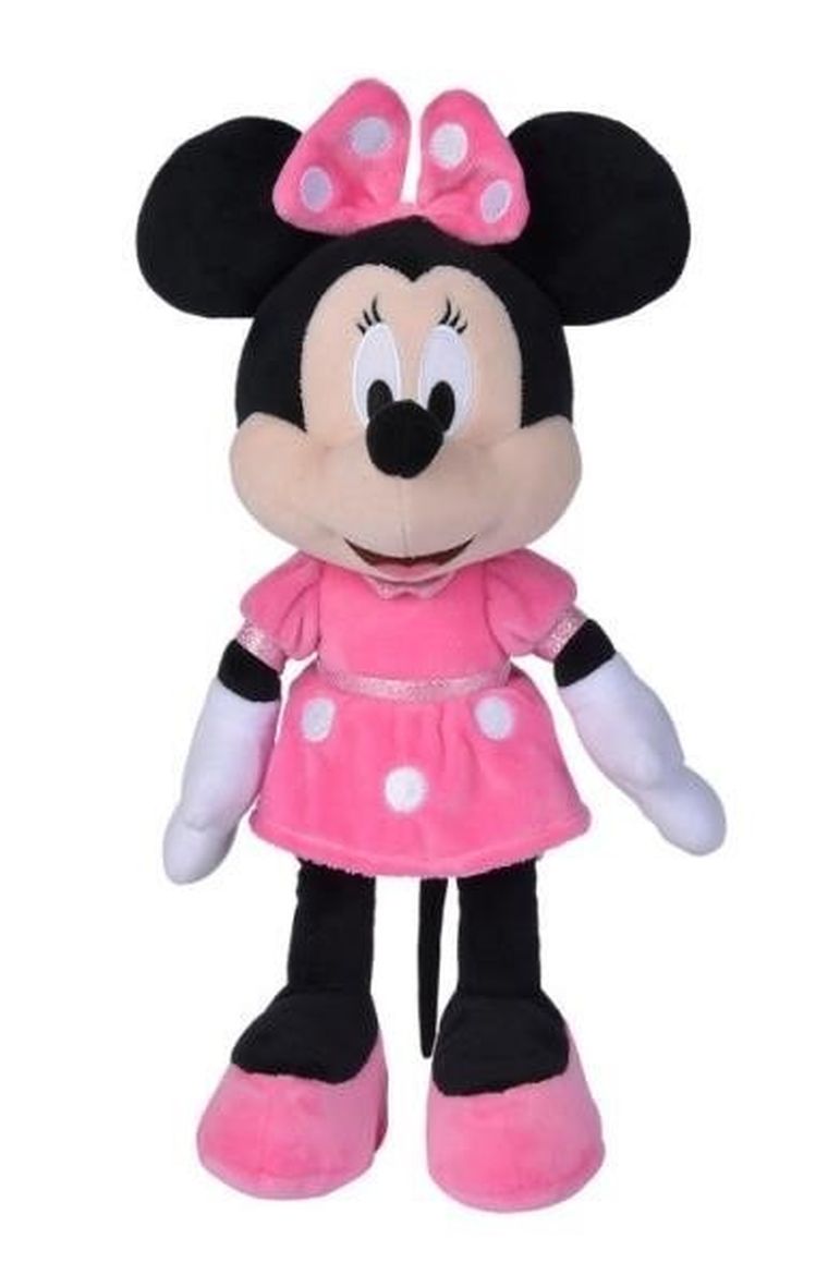 Simba, Myszka Minnie, maskotka, różowa, 35 cm