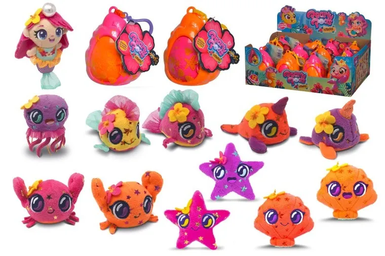 Simba, Pearly Pods, Hawaje, zwierzątko w muszelce, maskotka, 1 szt.