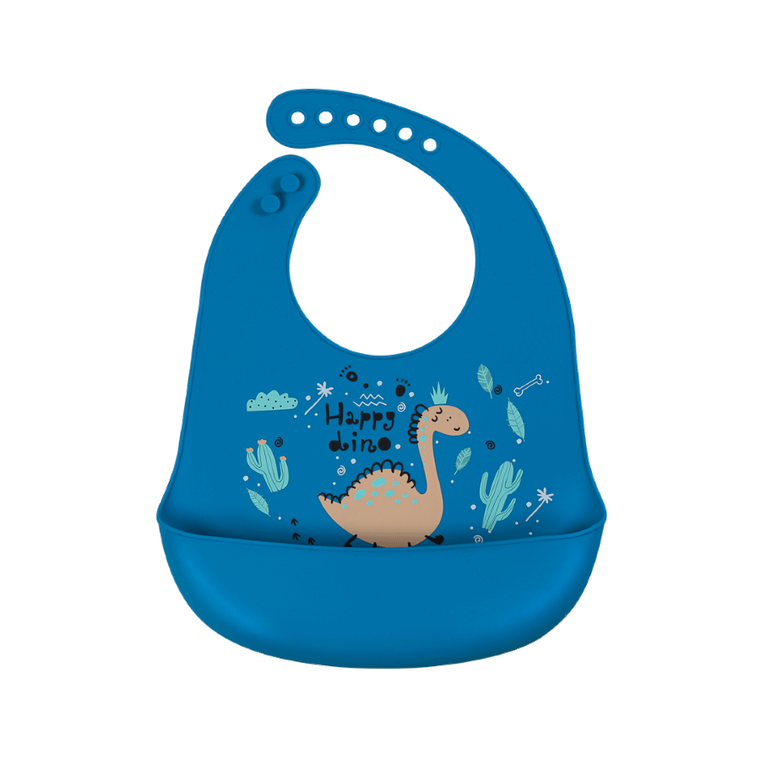 Simed, Dinuś, śliniak silikonowy z kieszenią