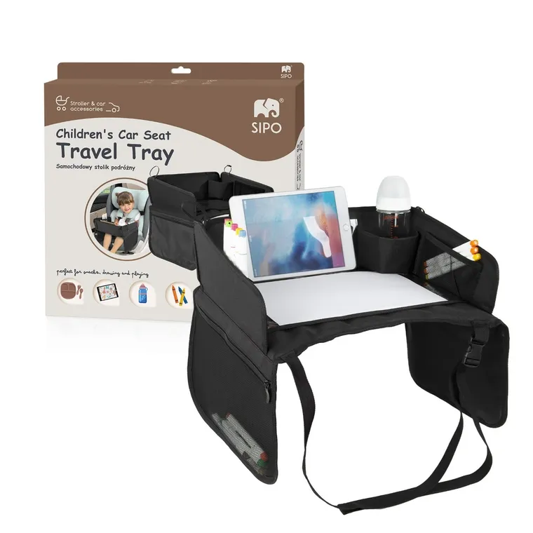 Sipo, stolik podróżny do fotelika samochodowego