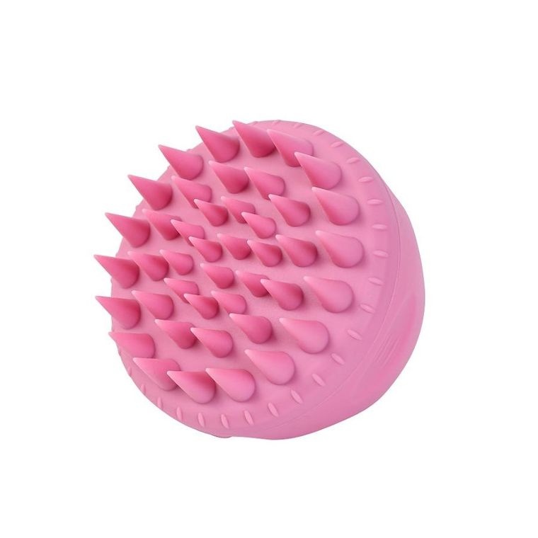 Sister Young, Aura Scalp Massager Shampoo Brush, szczotka do mycia i masażu skóry głowy, pink