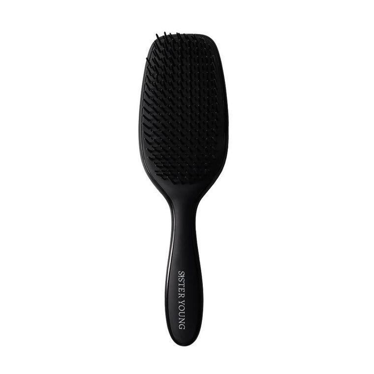 Sister Young, Ayla Hair Brush, szczotka do rozczesywania włosów, Black