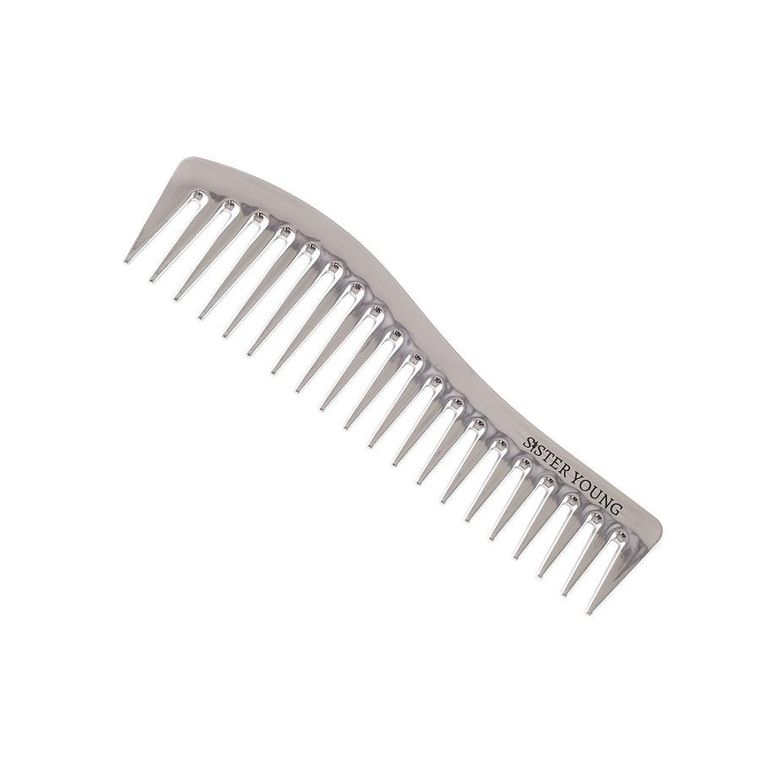 Sister Young, Zuri Styling Hair Comb, grzebień do włosów, Silver