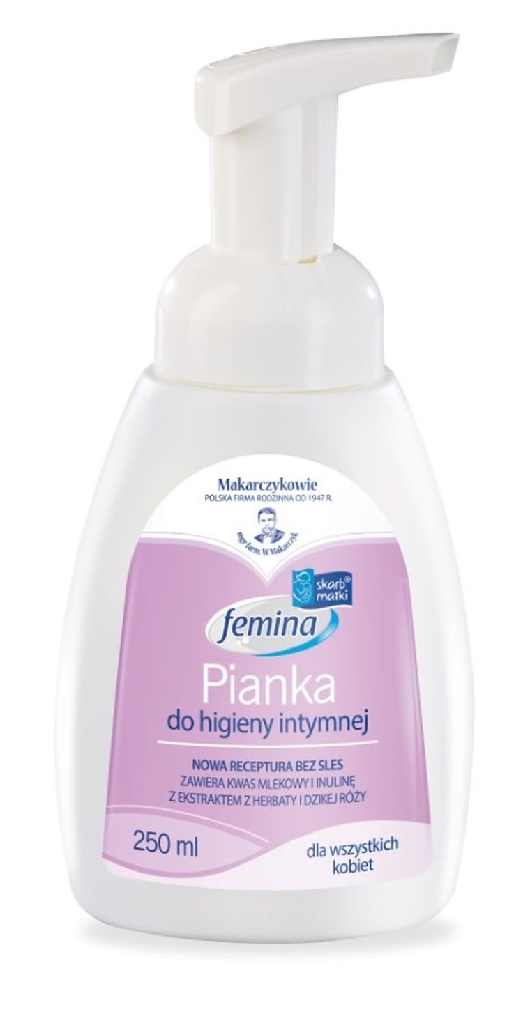 Skarb Matki, Femina, pianka do higieny intymnej dla kobiet, 250 ml