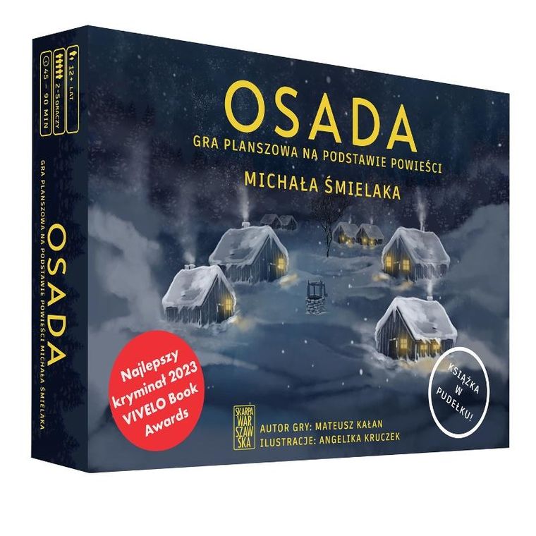 Skarpa Warszawska, Osada, gra kryminalna z książką