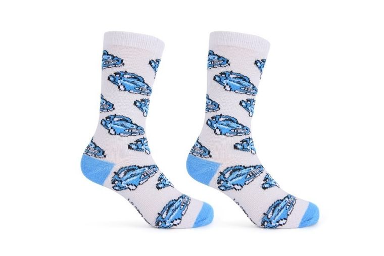 Skarpetki chłopięce, szare, Be Snazzy