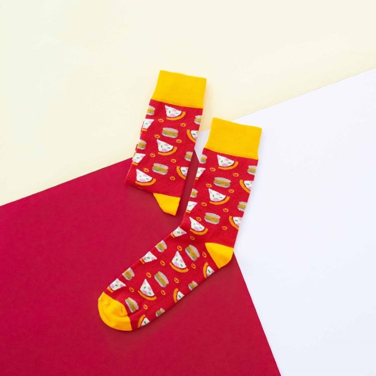 Skarpetki, czerwone, Adrian