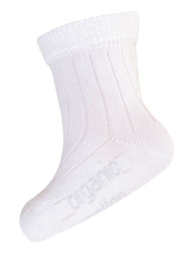 Skarpetki dziecięce, bawełna organiczna, białe, KidsMed