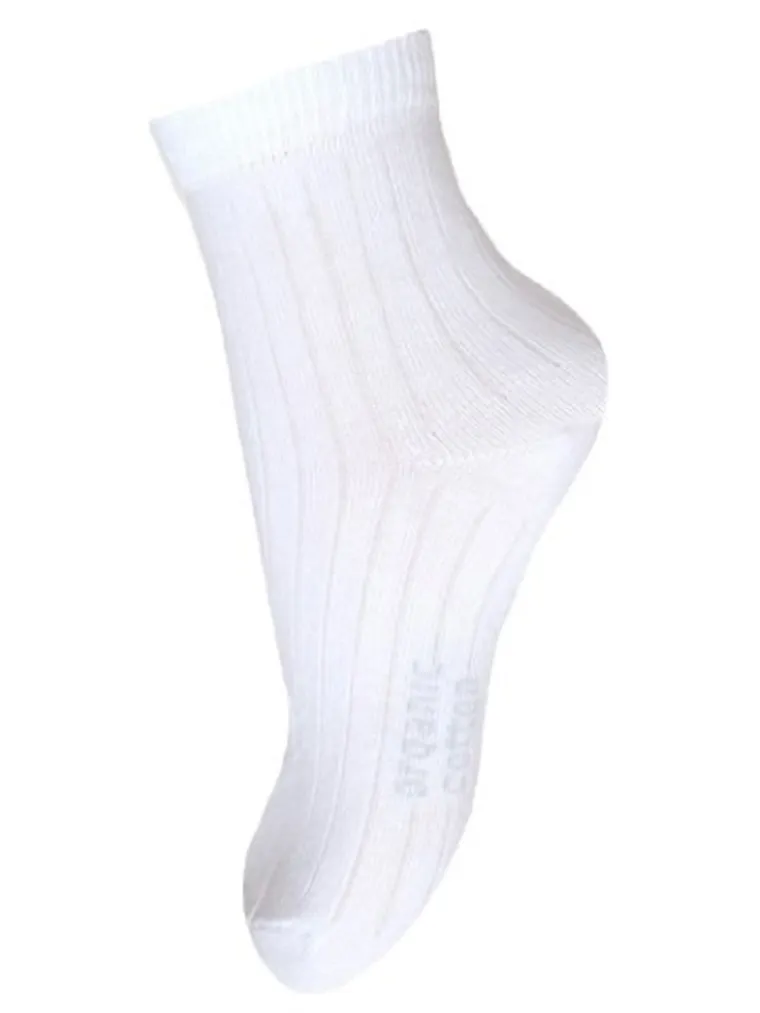 Skarpetki dziecięce, bawełna organiczna, białe, KidsMed