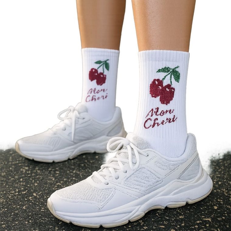 Skarpetki dziecięce, białe, Milusie