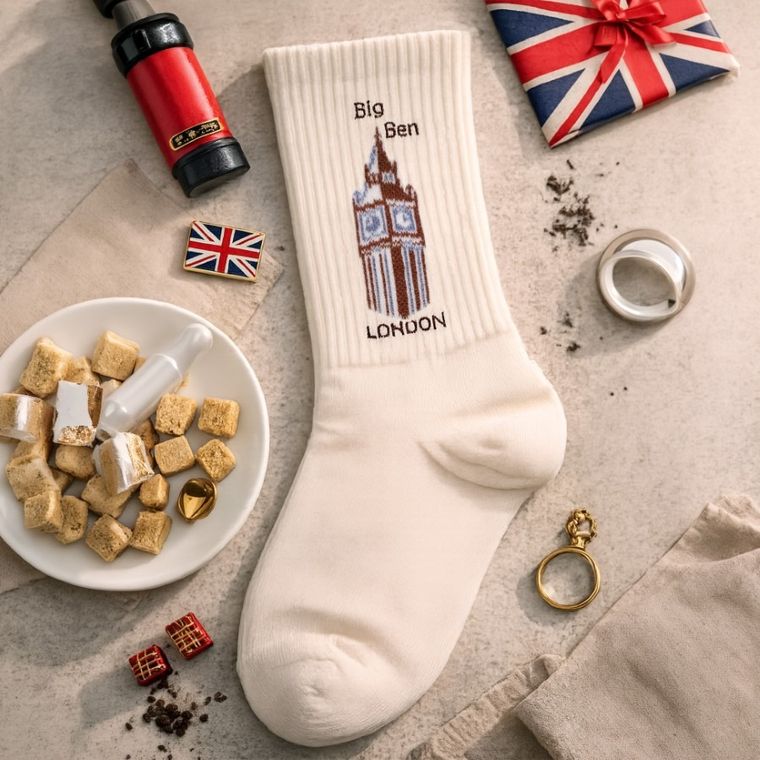 Skarpetki dziecięce, ecru, Milusie