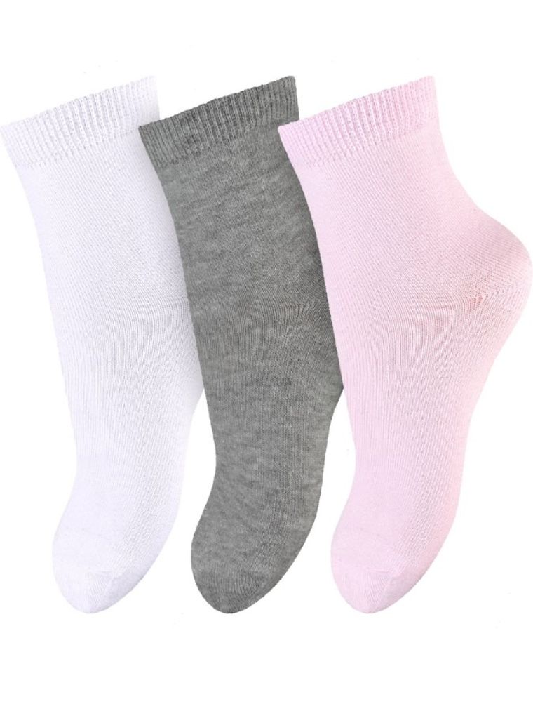 Skarpetki dziecięce, mix, zestaw, 3 szt., Milusie