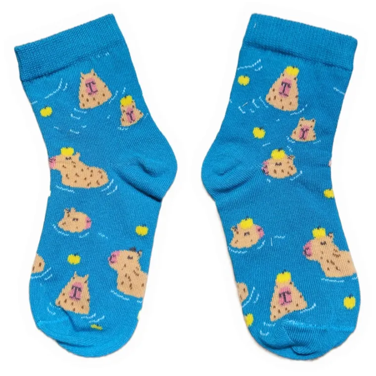 Skarpetki dziecięce, niebieskie, Milusie