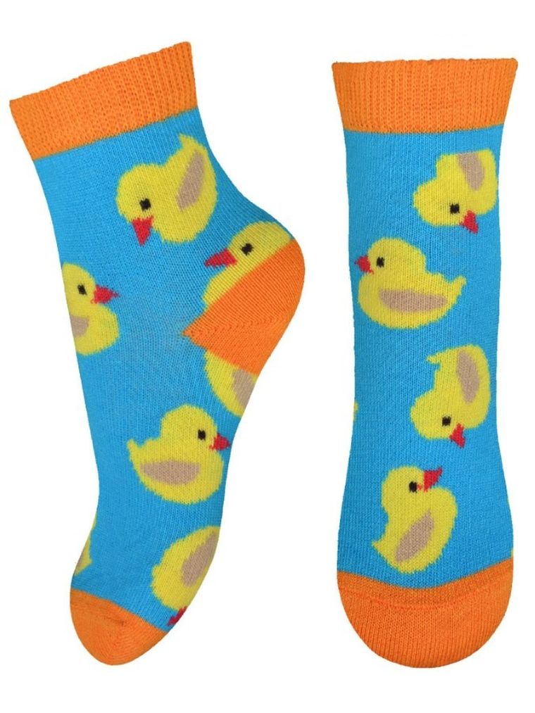 Skarpetki dziecięce, turkusowe, Milusie