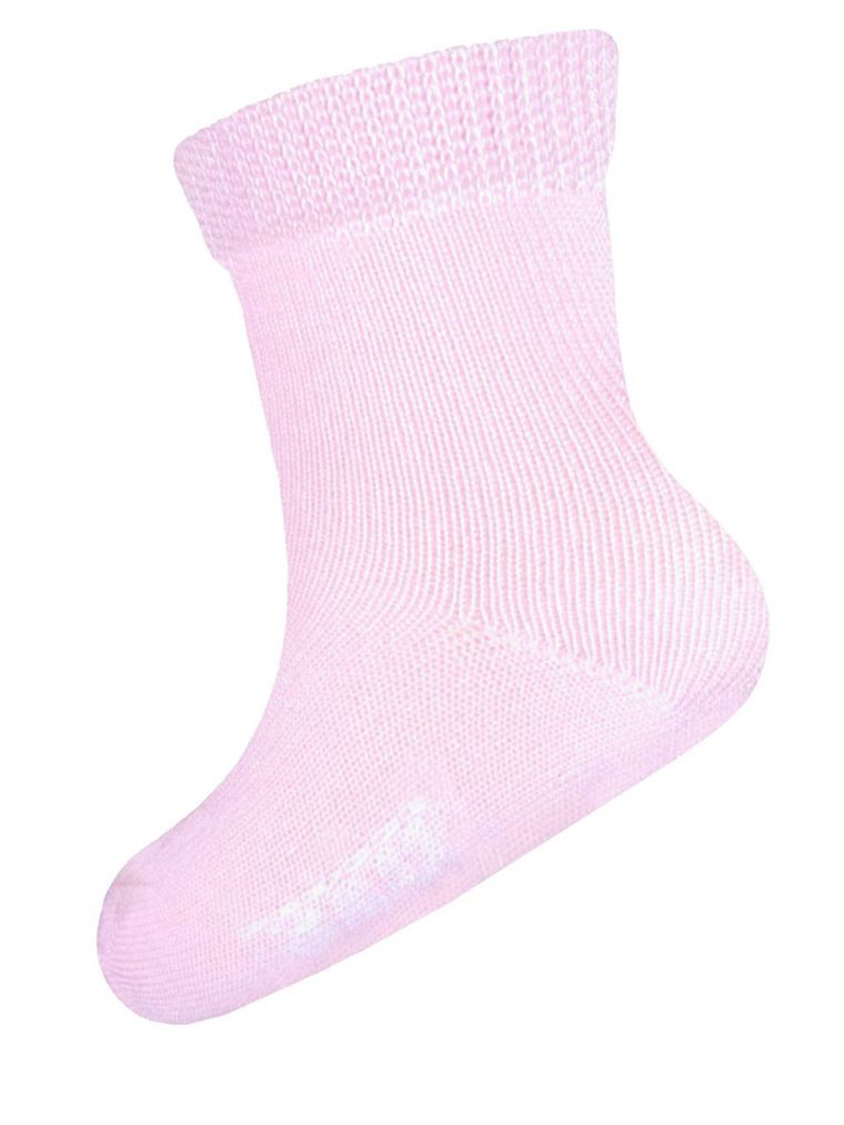 Skarpetki dziewczęce bambusowe, różowe, KidsMed