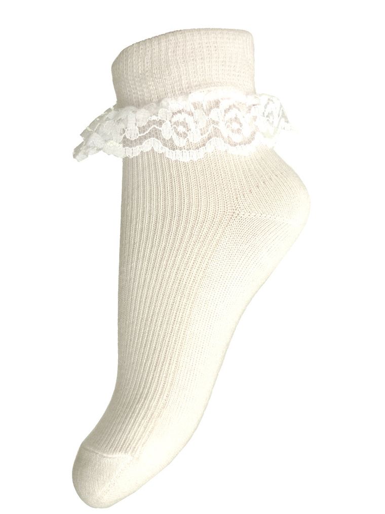 Skarpetki dziewczęce, ecru, Milusie