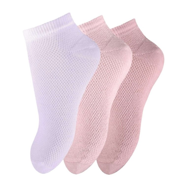 Skarpetki dziewczęce, mix, zestaw, 3 szt., Milusie