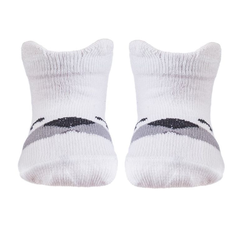 Skarpetki dziewczęce, stopki, białe, Be Snazzy
