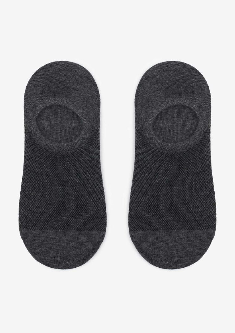 Skarpetki dziewczęce, stopki, grafitowe, Footies Kids, Marilyn