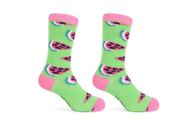Skarpetki dziewczęce, zielone, Be Snazzy