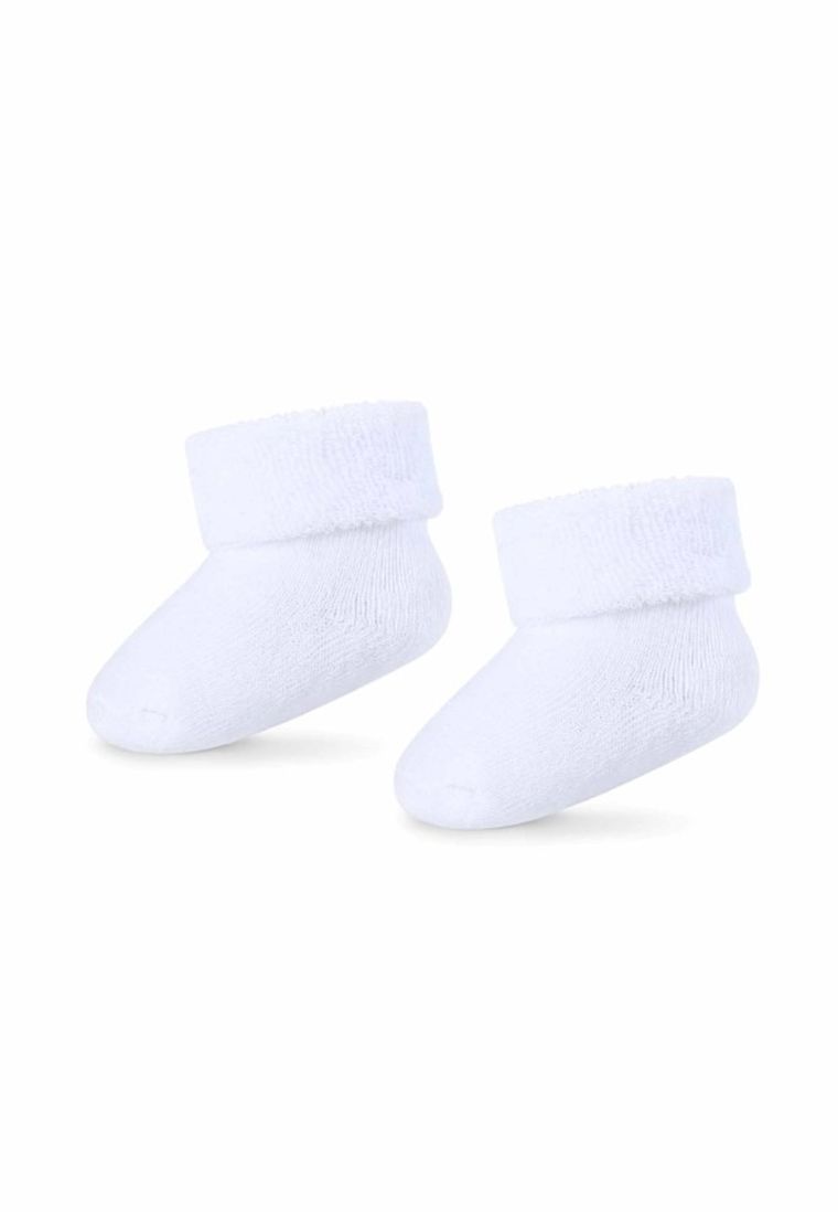 Skarpetki niemowlęce, białe, Be Snazzy