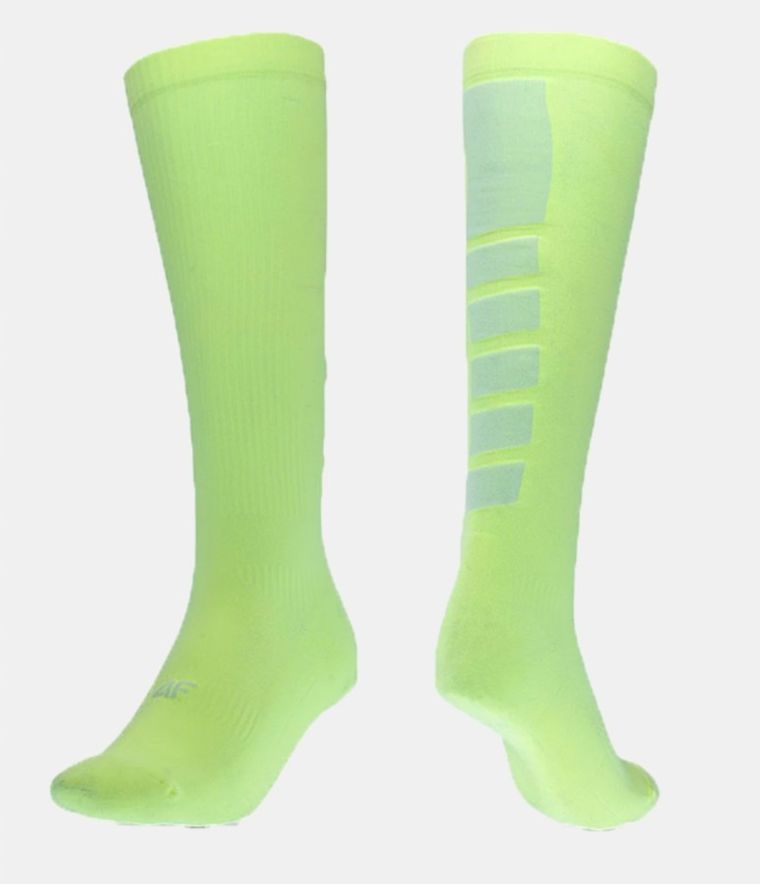 Skarpetki sportowe, unisex, zielone, 4F