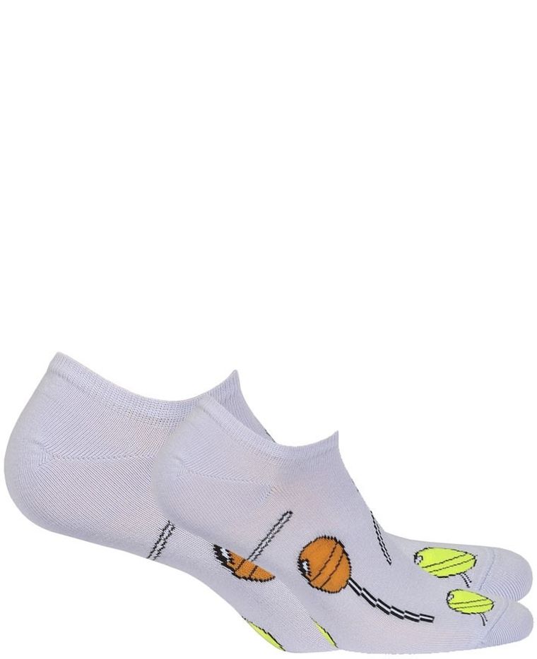 Skarpetki, stopki, jasnoszare, Wola