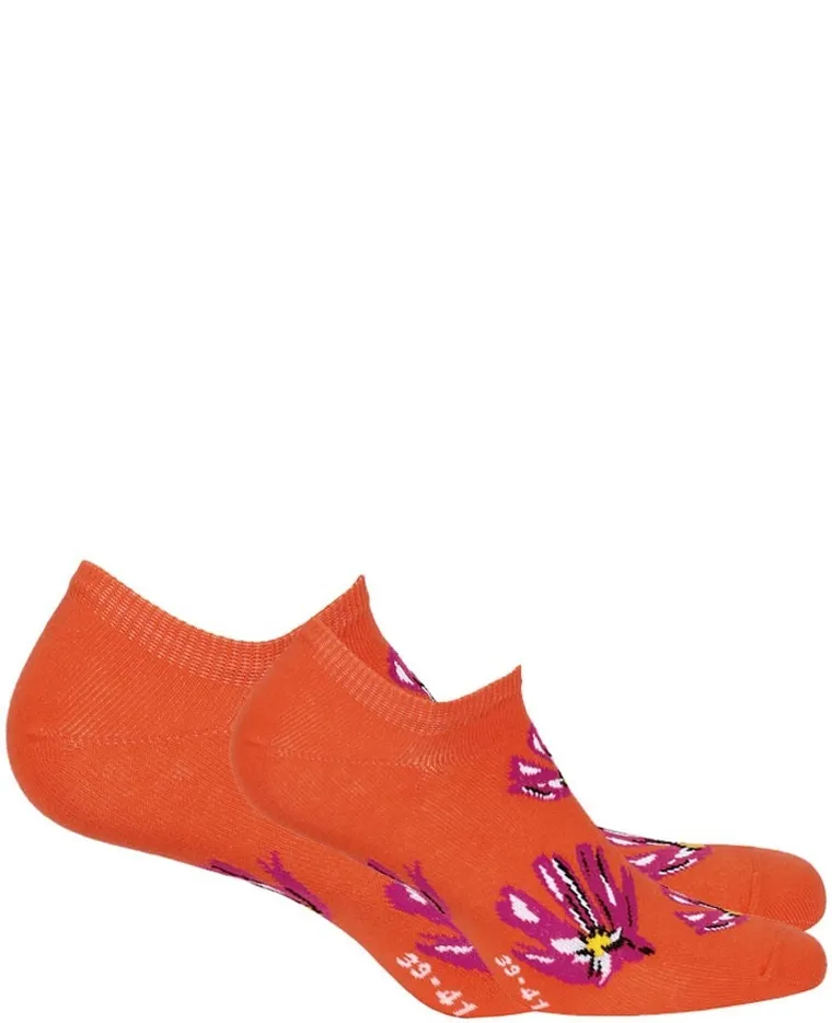 Skarpetki, stopki, pomarańczowe, Wola